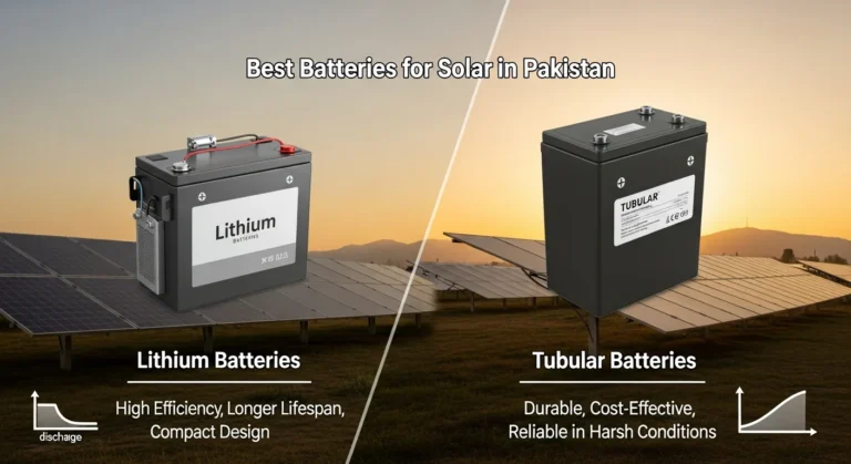 Best Batteries for Solar in Pakistan