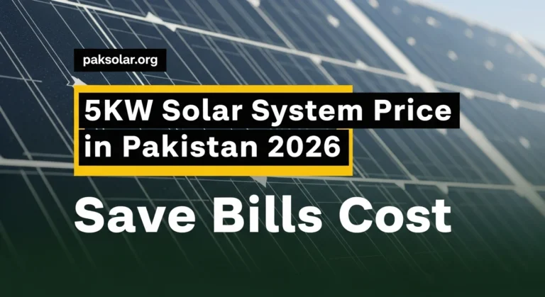 5KW Solar System Price in Pakistan 2026