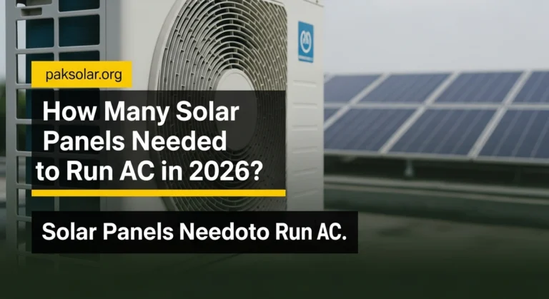How Many Solar Panels Needed to Run AC in 2026?