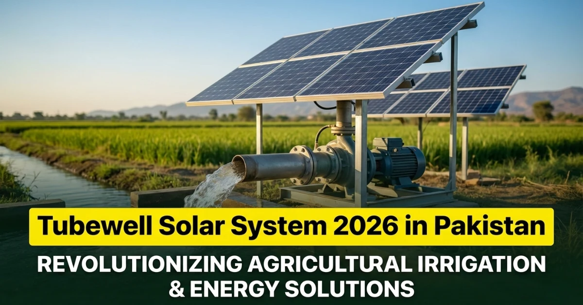 You are currently viewing Tubewell Solar System 2026 in Pakistan: Agricultural Irrigation & Government Subsidy Scheme