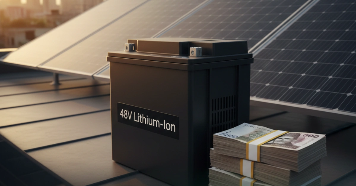 Read more about the article 48V Lithium Ion Solar Battery Price in Pakistan 2026: Brand Comparison