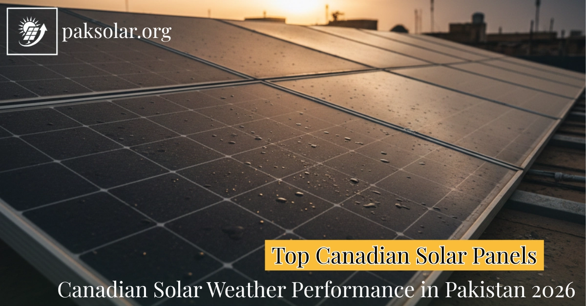 Canadian Solar Weather Performance in Pakistan 2026